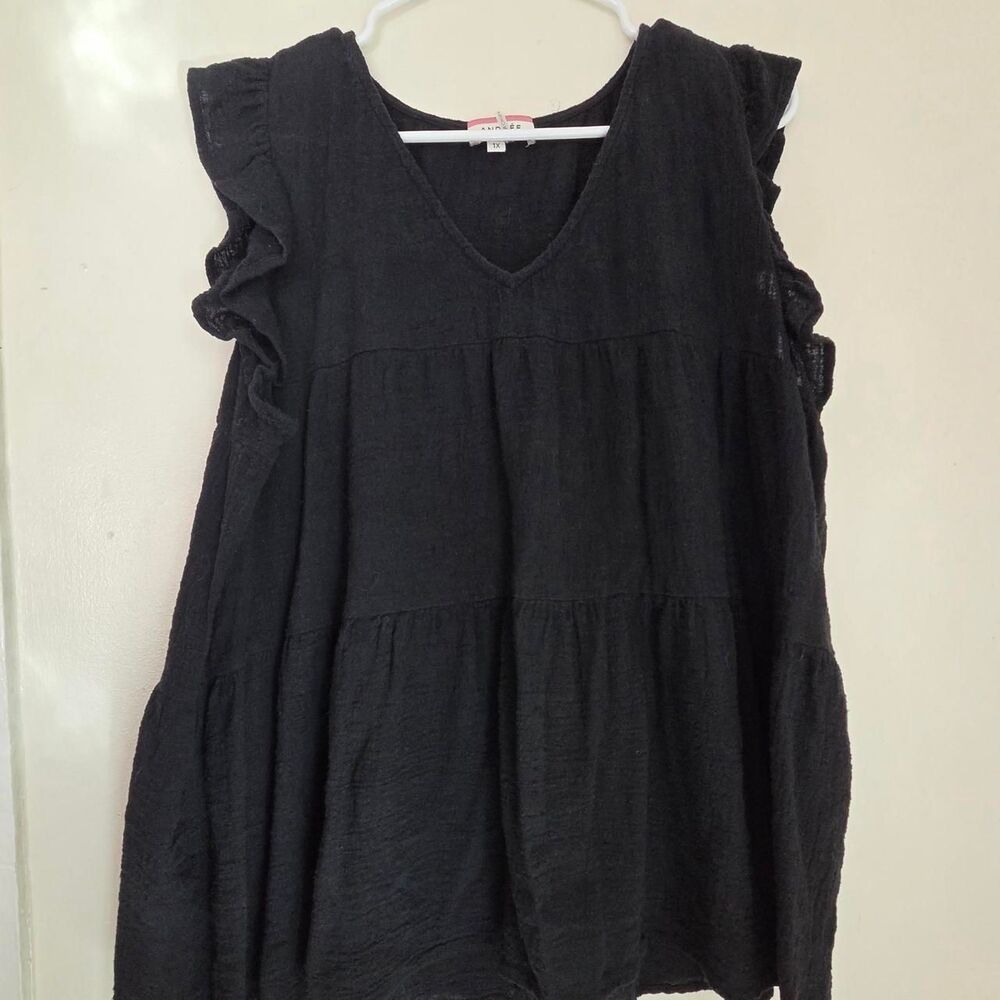 Unbranded Women's Black Blouse